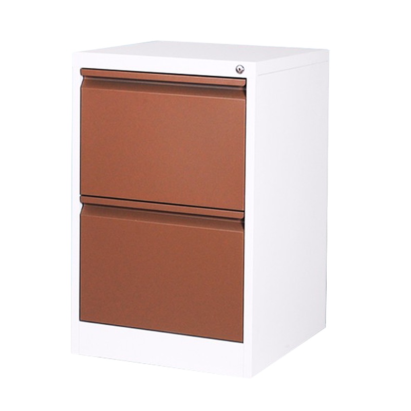 鑫虎威 办公家具钢制鹅颈拉手套色拆装卡箱文件柜三斗挂捞柜办公铁皮柜矮柜抽屉式挂快劳档案柜资料柜