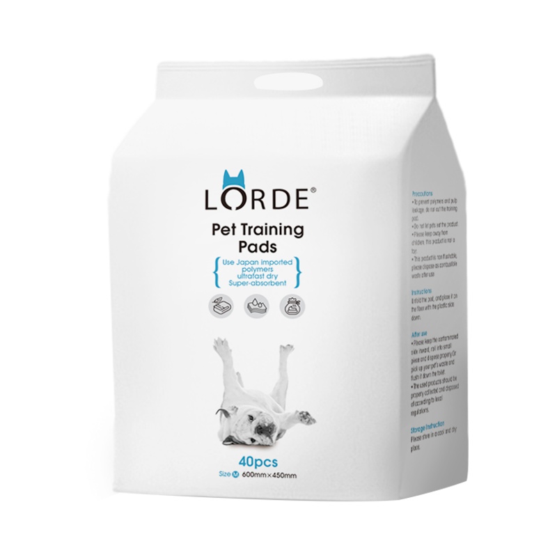 LORDE里兜尿垫S码80片装 宠物训练导尿片 除臭加厚吸水尿片 狗狗尿不湿