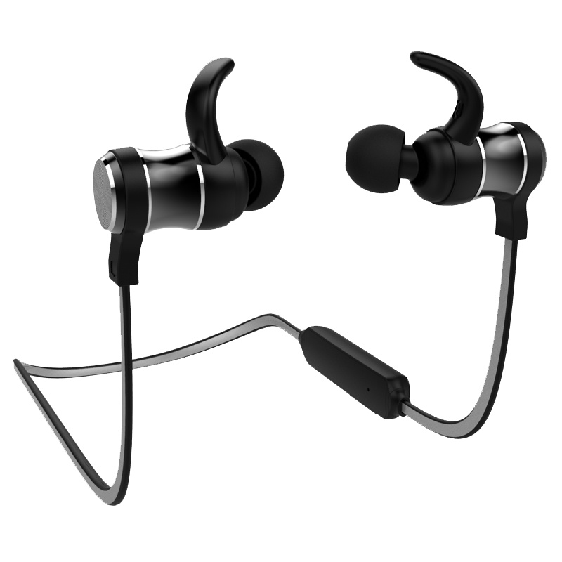 爱国者 S55 入耳式蓝牙运动耳机 无线耳机 苹果安卓通用 黑色(单位:件)