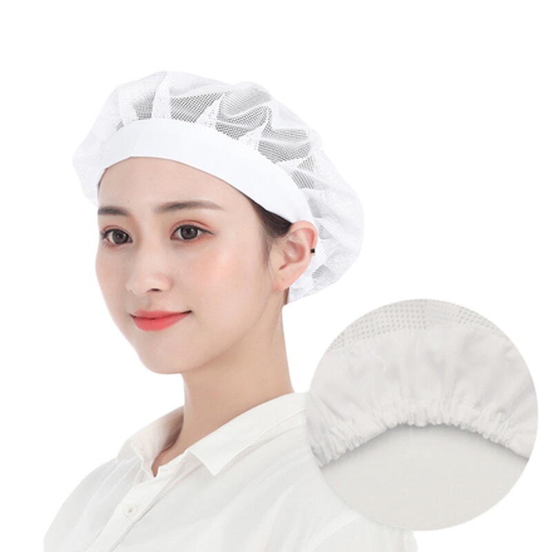 防尘透气卫生无尘食品帽子