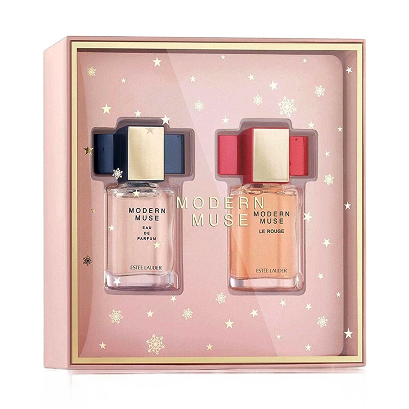 雅诗兰黛(ESTEELAUDER) 缪斯香水礼盒2件套(摩登缪斯4ML+缪斯魅意浓情4ML)