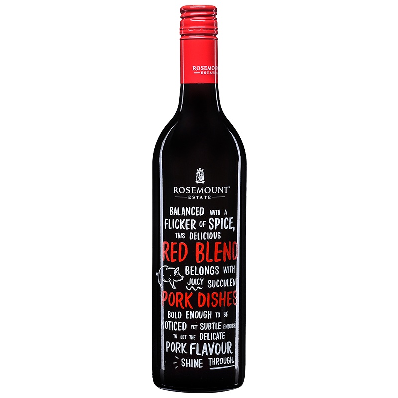 澳大利亚原瓶进口若诗庄园佳肴混酿干红葡萄酒750ml单瓶装