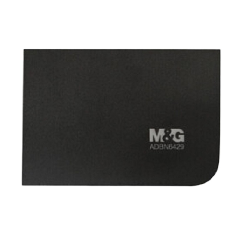 晨光 ADBN6430 耐磨鼠标垫 黑色加厚商务办公 防滑游戏垫键盘垫电脑桌垫250*200mm