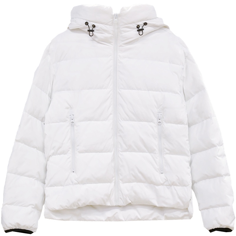 Paul Frank/大嘴猴冬季新款羽绒服男宽松潮流连帽情侣外套