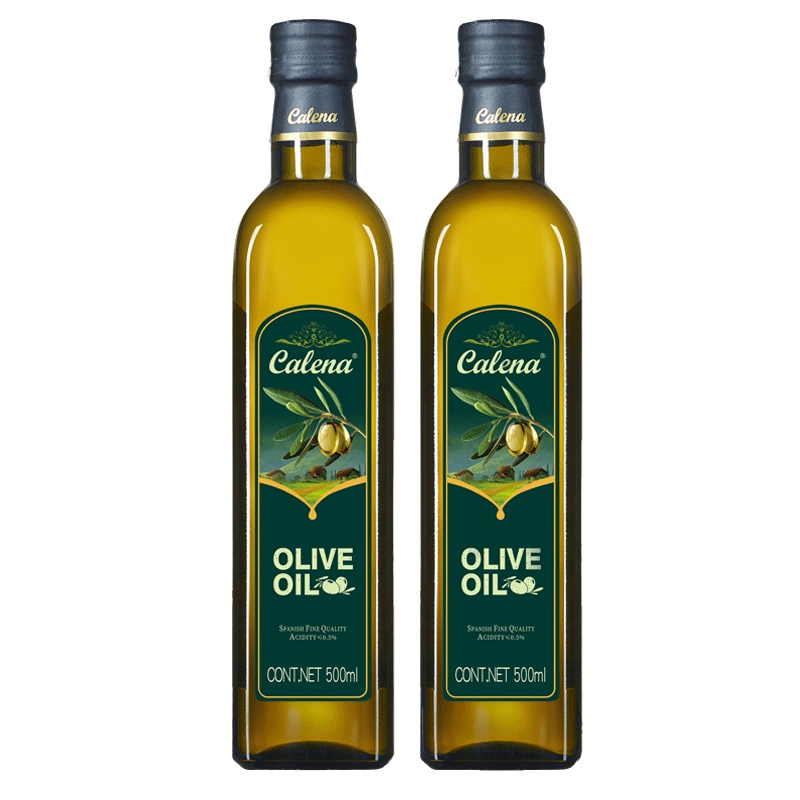 克莉娜橄榄油500ml*2瓶装 中式烹饪橄榄油植物油食用油