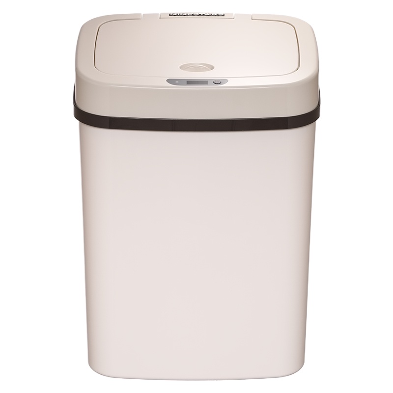 纳仕达智能垃圾桶DZT-12-5S(米白色充电款)