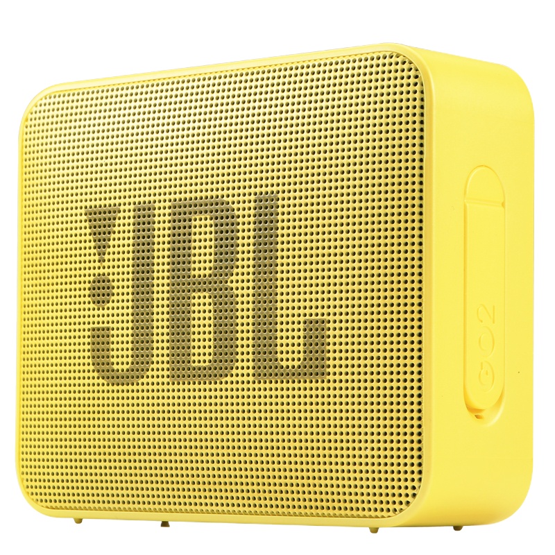 JBL GO2 音乐金砖二代 便携式蓝牙音箱+低音炮 户外音箱 迷你小音响 防水设计 儿童在线学习 居家教育 柠檬黄