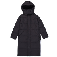 雪中飞男女同款长款可脱卸帽羽绒服X90140888