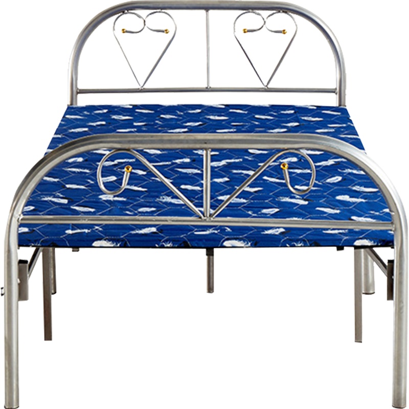 三极户外(Tripolar) TP1027 折叠床加固四折床金属加粗加厚折叠单人床便携午休午睡工地床