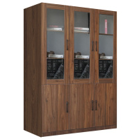 刘利博3035书柜 优质环保板材防划耐磨饰面书柜3000*400*3500mm