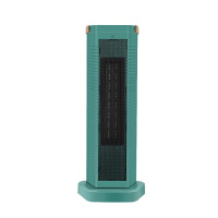苏宁宜品暖风机取暖器电暖器家用遥控电暖气立式热风机小型台式办公室节能省电宿舍/触摸遥控款绿色