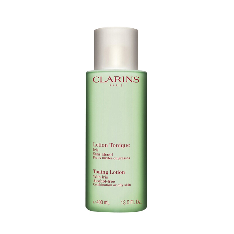 CLARINS娇韵诗 平衡 柔肤水/化妆水 清洁控油清爽收缩毛孔绿水400ml 控油平衡 通用