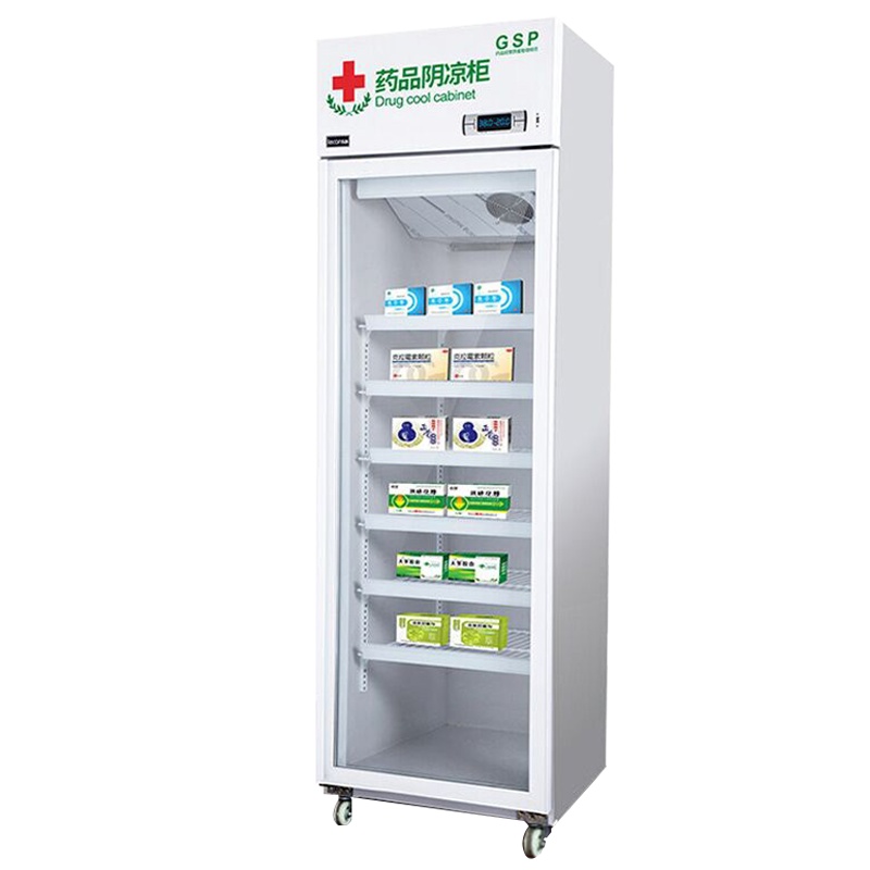飞天鼠(FTIANSHU) 400L单门药品阴凉柜医用柜药品冷藏柜医药柜 GSP认证 恒温立式冰吧药房药品柜 风冷无霜