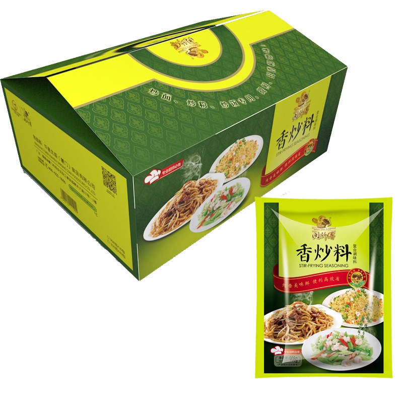 香炒料炒粉调味料炒面调料炒饭专用粉炒菜王米粉河粉沙县铁板商用闽师傅908克整箱