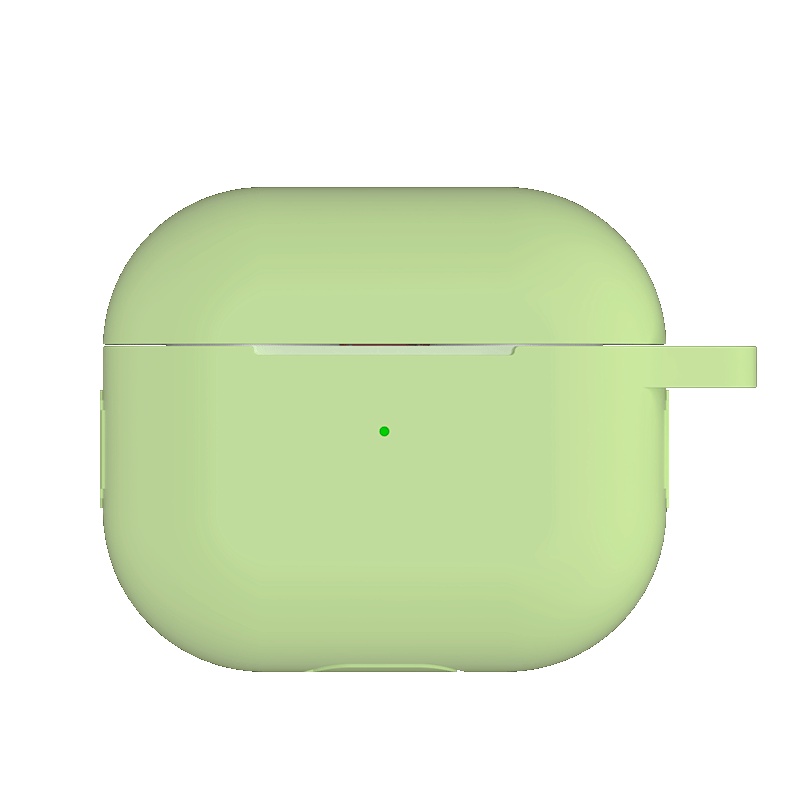 适用airpods 3保护套苹果一二三代无线蓝牙耳机1/2/Pro防滑套防摔液态硅胶轻薄收纳盒带挂钩防指纹escase