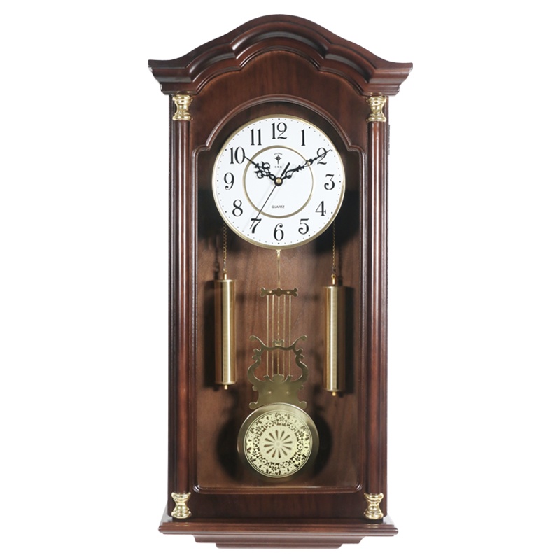 北极星(POLARIS)挂钟钟表客厅时钟石英钟创意静音家用客厅卧室装饰时尚现代简约中式高档挂表