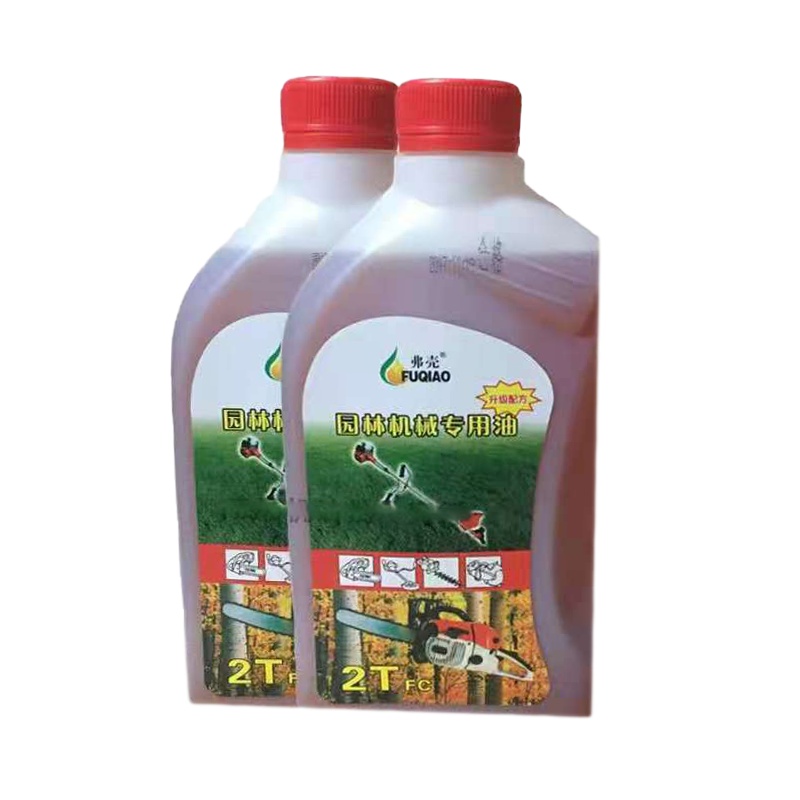 DP 二冲程 油锯摩托车机油 2T 园林机械油割草机 发电机机油 1比25(4瓶+加油管)