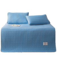 唛乐斯Mallas凉感丝纯色乳胶夏季宿舍凉席