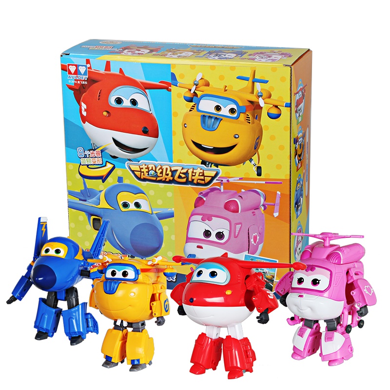 奥迪双钻(AULDEY)超级飞侠 珍藏系列可动玩偶套装① 710293