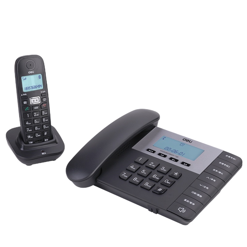 得力子母机 停电可用 子机内部通话