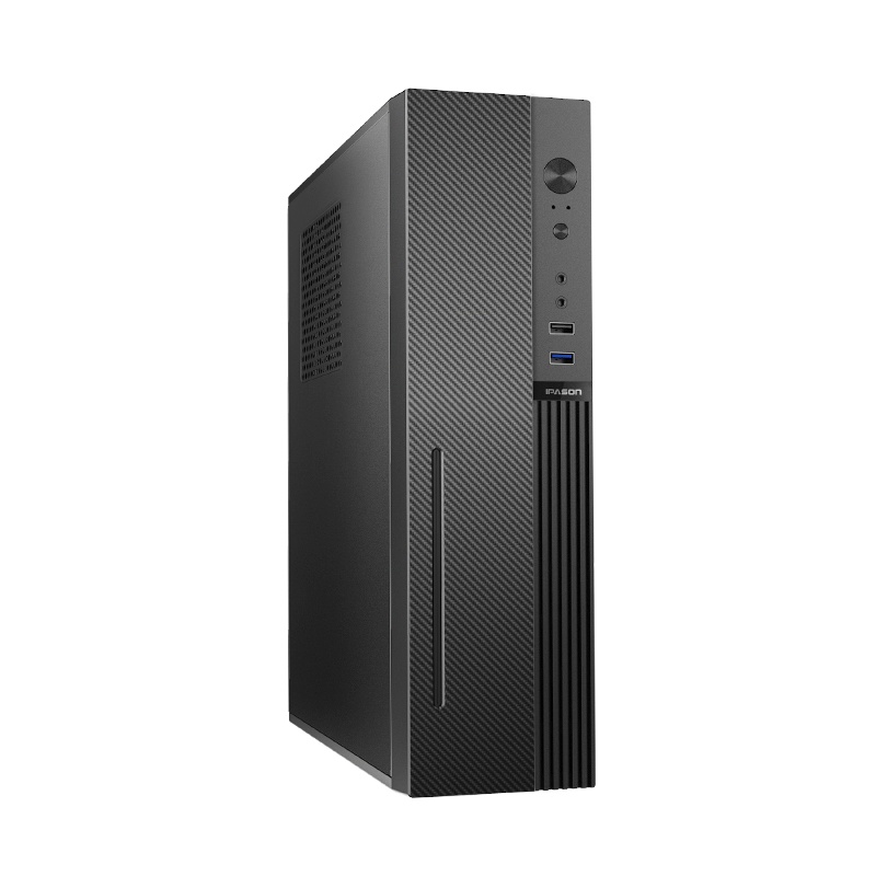 攀升 商睿2代 商用台式机电脑主机(AMD锐龙5-3400GE 8G内存 256G高速固态 商务键鼠套装 3年联保)商用办公电脑主机 商用台式机电脑