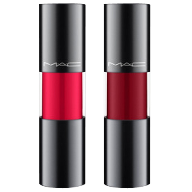 魅可清新漆光唇釉 红色2件组(Effervescent+Serial Stain)2 x 8.5ml 唇彩