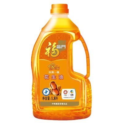 福临门 家香味压榨一级花生油 1.8L