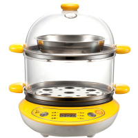 苏宁极物 煮蛋器 ZDQ-A14T1 家用早餐机煎蛋器蒸蛋机烙饼机双层多功能智能预约防干烧（单位：个）