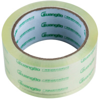 精选广博FX-62透明封箱胶 60mm*60y透明胶卷 宽胶带