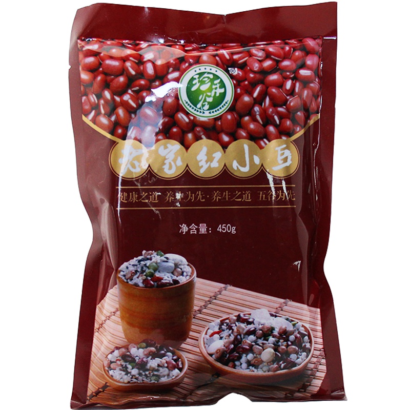 [中华特色]河北供销馆 珍禾谷 老家红小豆450g 红豆五谷杂粮粗粮 煮粥原料大米伴侣 华北