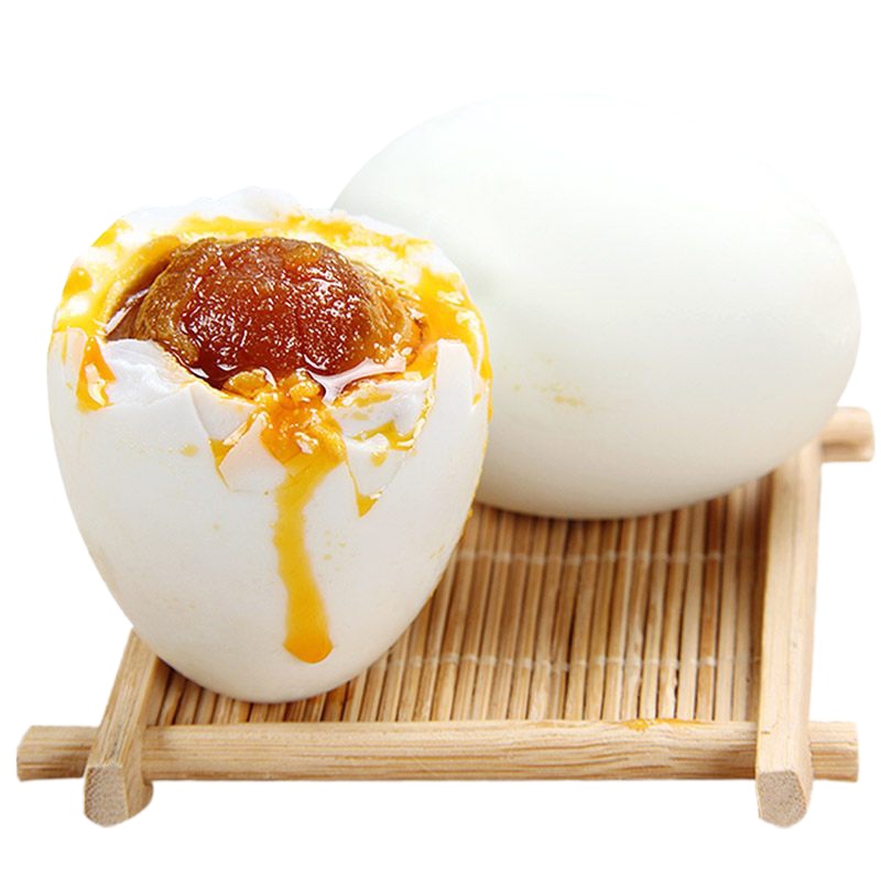 高邮大咸鸭蛋 蛋黄流油松沙 大蛋 熟鸭蛋 70g*20枚 礼盒装