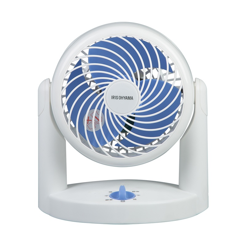 爱丽思(IRIS)电风扇 EHD15NC蓝色 家用 空气循环扇 台式 静音 桌面床头
