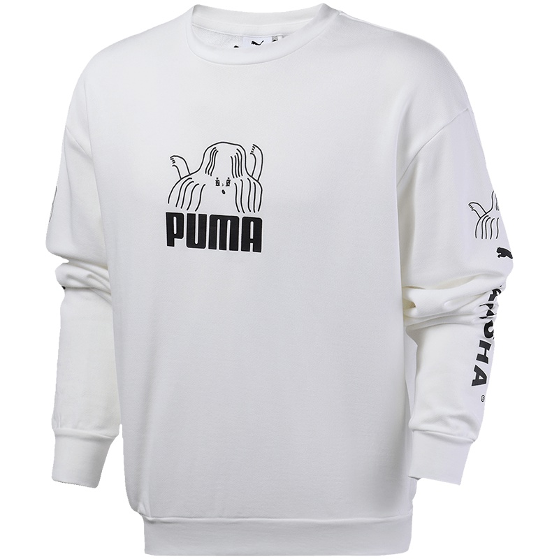 PUMA黑标男装TYAKASHA运动服休闲圆领卫衣595562