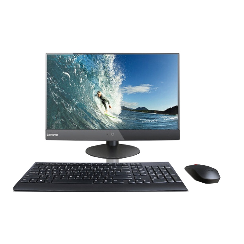 联想(Lenovo)扬天S5250 23英寸一体机电脑(i3-7100T 8G 1T 2G显卡 黑)