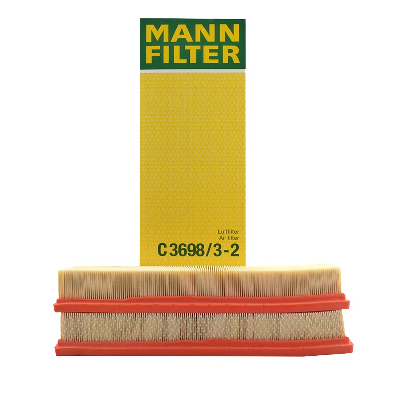 曼牌(MANN)空气滤C3698/3-2适配奔驰C/CLK/CLS/E/GLK/ML/R/S/SL/SLK级