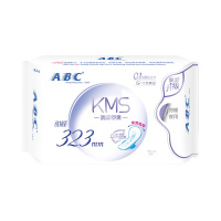 ABC轻薄亲肤棉柔甜睡夜用卫生巾323mm3片 10包