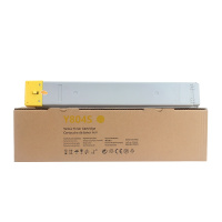 艾洁 三星CLT-Y804S粉盒黄色 适用SAMSUNG SL-X3220NR 复印机碳粉