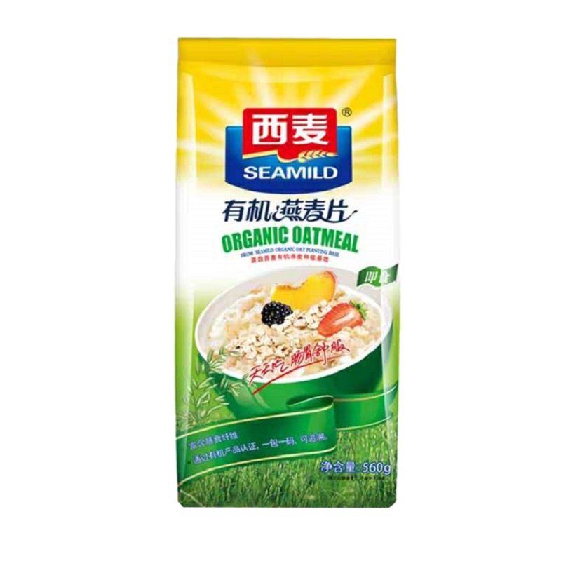 西麦(SEAMILD) 有机即食燕麦560g