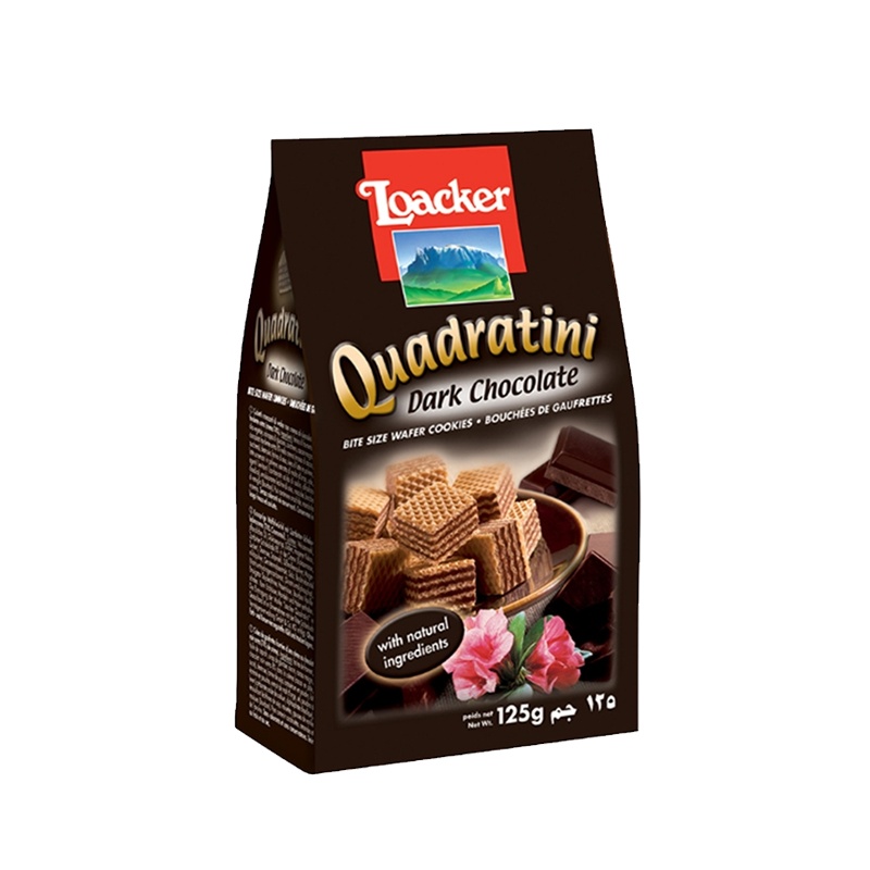 Loacker莱家威化饼干3袋(黑巧/椰子/卡布奇诺)