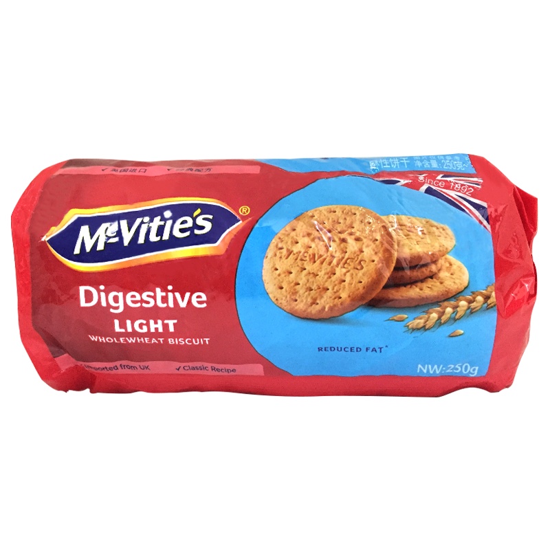 麦维他原味全麦轻怡消化饼250g