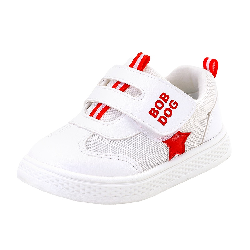 巴布豆童鞋2020春新款儿童板鞋透气男童鞋子女童运动鞋宝宝小白鞋