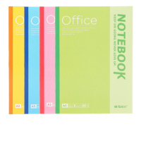 晨光(M&G) 笔记本子 商务工作 记事本 软抄本 办公用软面抄 A5 30页 8本 APY2BP27