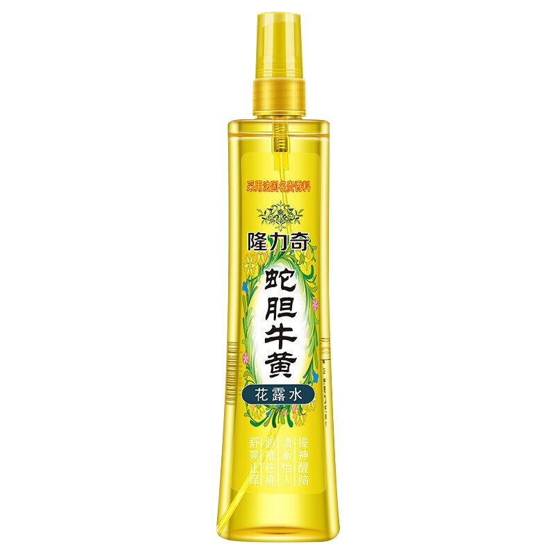 隆力奇 蛇胆牛黄花露水 195mL祛痱止痒