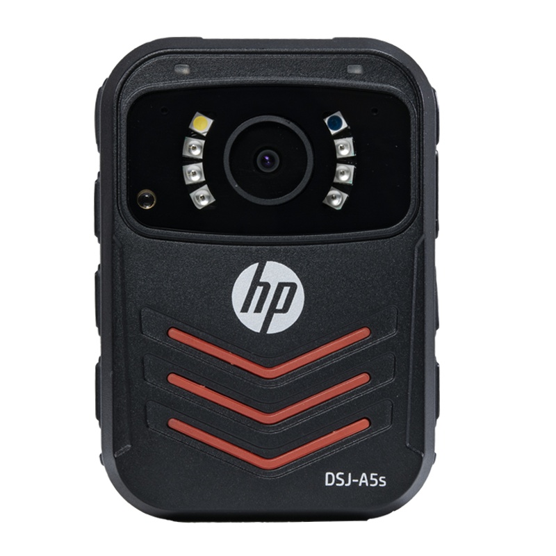 惠普(hp)DSJ-A5S执法记录仪1800P高清红外夜视4000万像素现场执法记录仪 官方标配128G