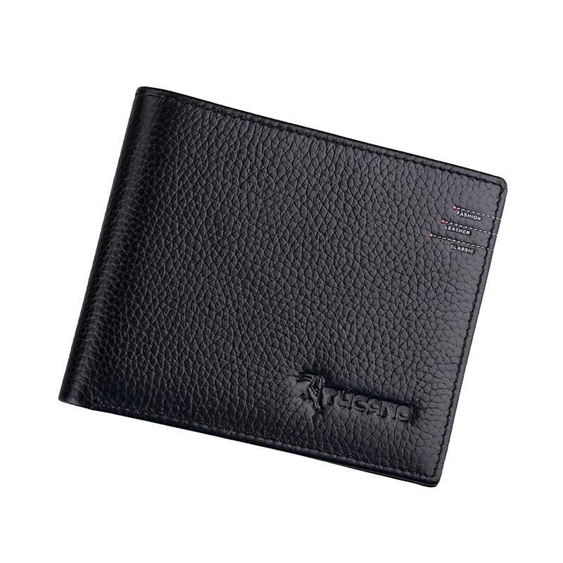 啄木鸟男士钱包真皮票夹拉链商务男钱夹软