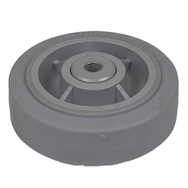 静音橡胶轮片/加重型脚轮轮子/TPR万向轮子/推车轮/单轮片/家具轮/耐磨轮