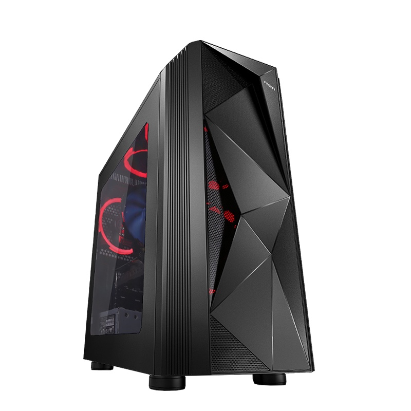 攀升(IPASON) AMD锐龙R5 2600/GTX1650 4G/8G/180G M.2吃鸡游戏台式机 组装机电脑 苏宁自营游戏主机