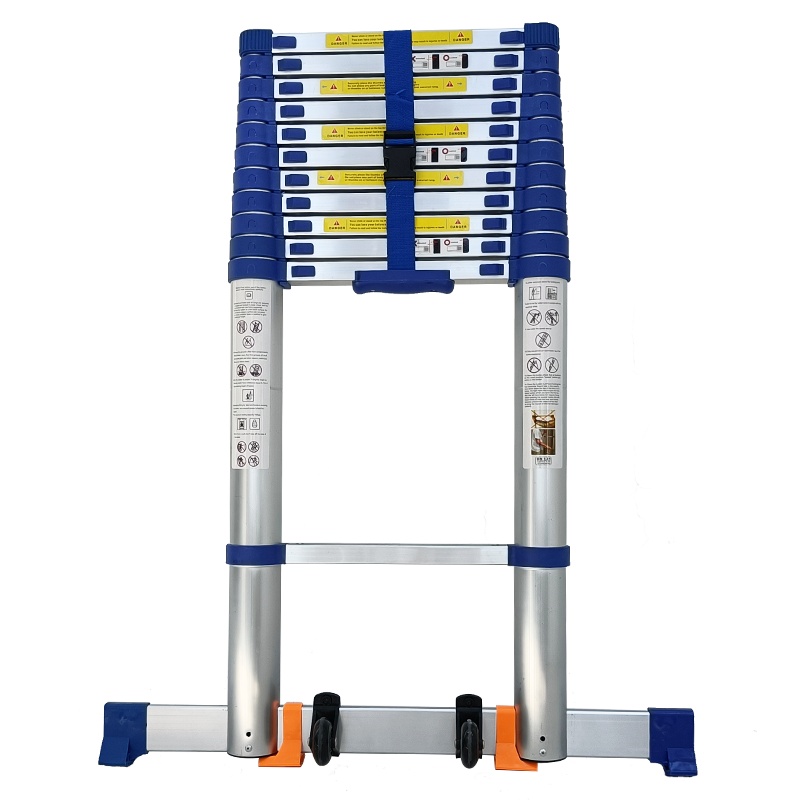加多奇铝合金伸缩梯家用折叠梯子升降梯伸缩靠电线杆多功能梯工程