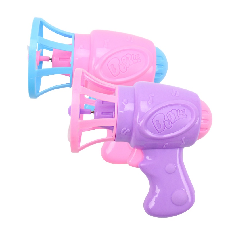 儿童自动泡泡机 送3包泡泡液 风扇泡泡儿童玩具 电动吹泡泡 颜色随机