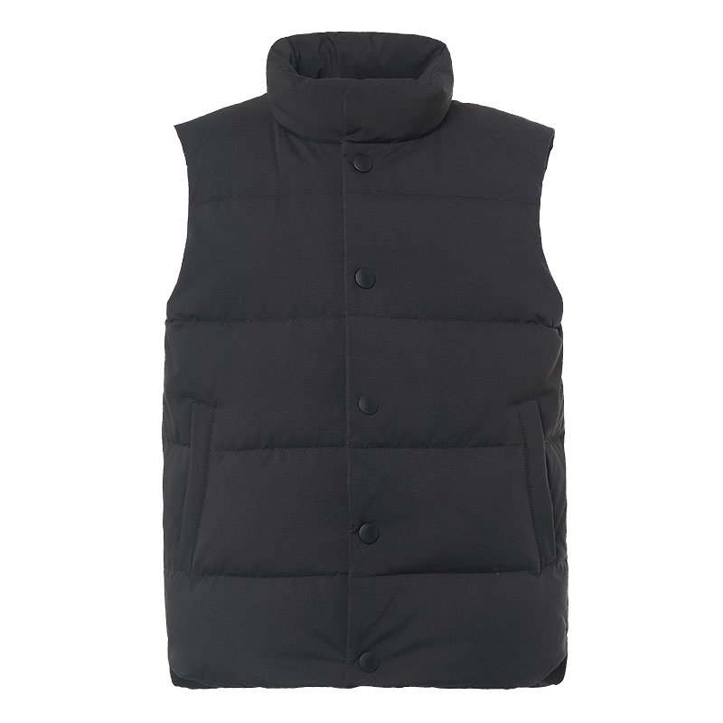 千仞岗2019秋冬新品童装立领纯色羽绒马甲印花迷彩保暖背心239802